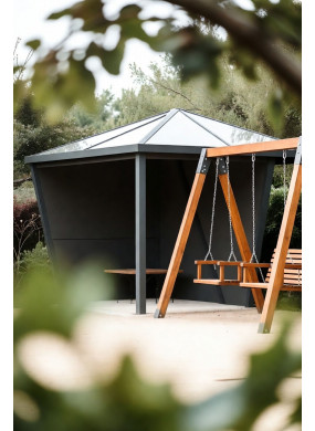 Беседки, качели