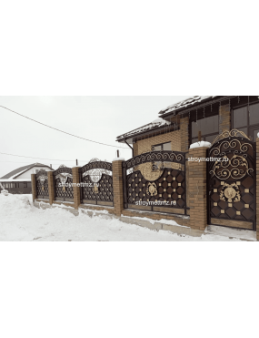 Кованые заборы арт. 3127