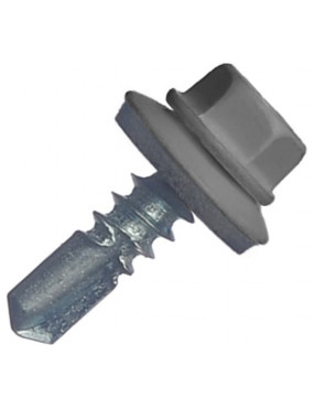 Саморезы 5,5*25 RAL7004 стандарт (10*250шт)