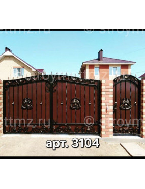 Кованые заборы арт. 3104