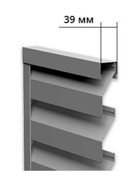 Забор жалюзи тип Z "МИЛАН СЛИМ"